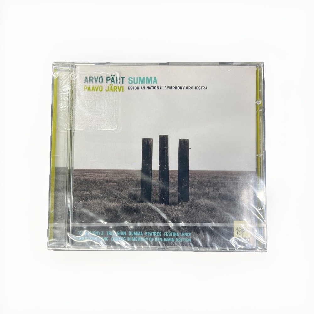 Summa Paavo Järvi CD Audio Arvo Pärt et Estonian National Symphony Orchestra NEW